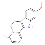 Indolo[2,3-a]quinolizin-4(6H)-one,7,12-dihydro-10-methoxy-