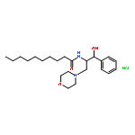 D,L-THREO-1-PHENYL-2-DECANOYLAMINO-3-MORPHOLINO-1-PROPANOL HCL