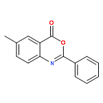 4H-3,1-Benzoxazin-4-one, 6-methyl-2-phenyl-