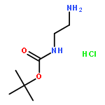 Carbamic acid, (2-aminoethyl)-, 1,1-dimethylethyl ester, hydrochloride