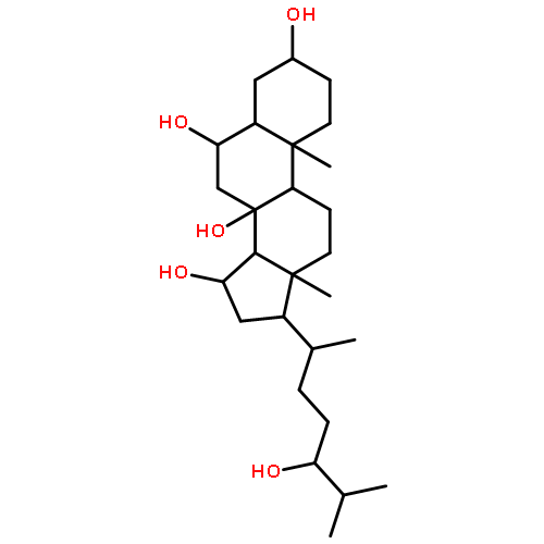 (3beta,5alpha,6alpha,15alpha,24S)-Cholestane-3,6,8,15,24-pentol