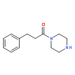 Piperazine, 1-(1-oxo-3-phenylpropyl)-