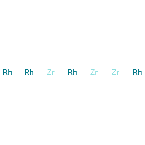 Rhodium, compd. with zirconium (4:3)