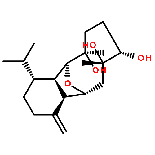 5,12-Epoxybenzocyclodecene-6,9,10-triol,tetradecahydro-6,10-dimethyl-1-methylene-4-(1-methylethyl)-,(4R,4aR,5R,6R,9S,10S,12R,12aR)-