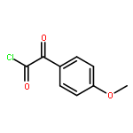 Benzeneacetyl chloride, 4-methoxy-alpha-oxo- (9CI)