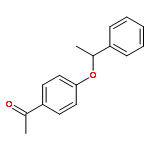 Ethanone, 1-[4-(1-phenylethoxy)phenyl]-