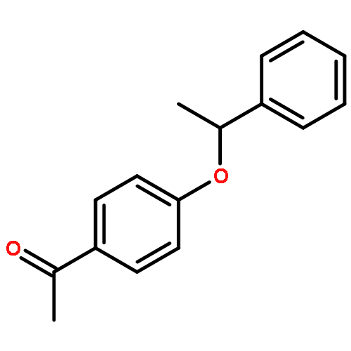 Ethanone, 1-[4-(1-phenylethoxy)phenyl]-