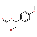 Benzenemethanol, a-(bromomethyl)-4-methoxy-, acetate, (S)-