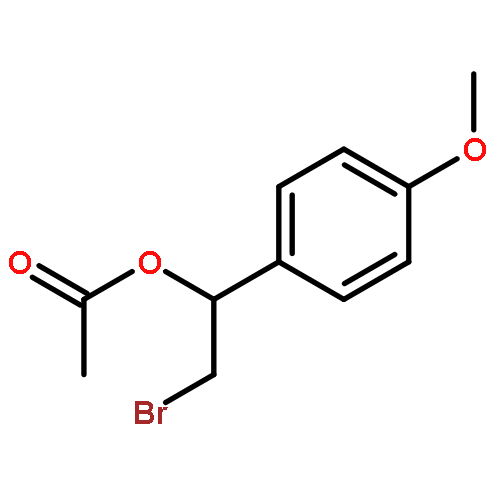 Benzenemethanol, a-(bromomethyl)-4-methoxy-, acetate, (S)-