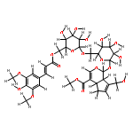 6''-O-trans-sinapoyl-(genipin gentiobioside)