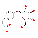 4-O-beta-Glucopyranosyl-cis-coumaric acid