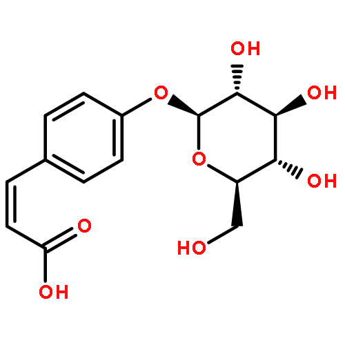 4-O-beta-Glucopyranosyl-cis-coumaric acid