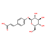 (E)-4-O-beta-D-glucopyranosyl-p-coumaric acid