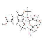 (E)-sinapate 4-O-beta-glucopyranoside