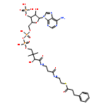 Coenzyme A,S-benzenepropanoate