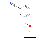 2-Pyridinecarbonitrile, 4-[[[(1,1-dimethylethyl)dimethylsilyl]oxy]methyl]-