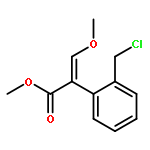 Methyl (e)-3-methoxy-2-(2-chloromethylphenyl)-2-propenoate