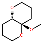 Pyrano[3,2-b]pyran, octahydro-4a-methoxy-, cis-