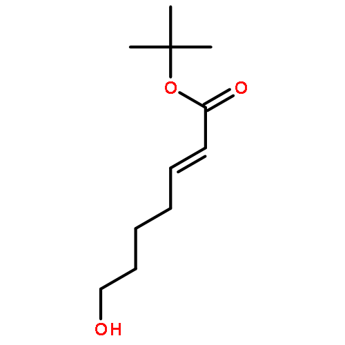 2-Heptenoic acid, 7-hydroxy-, 1,1-dimethylethyl ester, (2E)-