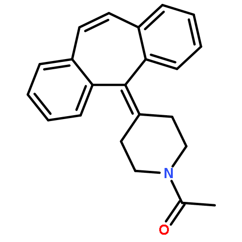 Piperidine, 1-acetyl-4-(5H-dibenzo[a,d]cyclohepten-5-ylidene)-