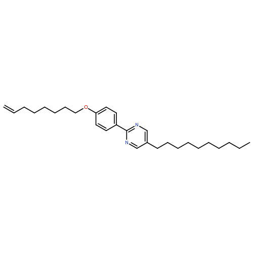 Pyrimidine, 5-decyl-2-[4-(7-octenyloxy)phenyl]-