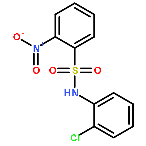 Benzenesulfonamide, N-(2-chlorophenyl)-2-nitro-