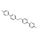 2,2'-Bipyridine, 5,5''-(1,2-ethanediyl)bis[5'-methyl-