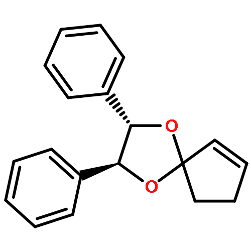 1,4-Dioxaspiro[4.4]non-6-ene, 2,3-diphenyl-, (2S,3S)-