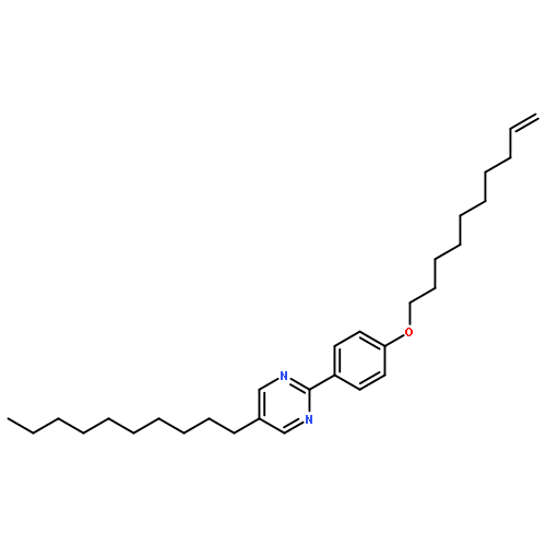 Pyrimidine, 2-[4-(9-decenyloxy)phenyl]-5-decyl-