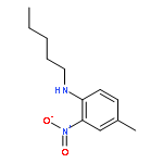 Benzenamine, 4-methyl-2-nitro-N-pentyl-