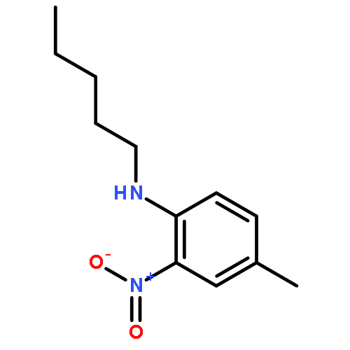 Benzenamine, 4-methyl-2-nitro-N-pentyl-