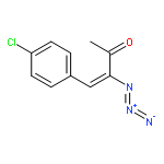 3-BUTEN-2-ONE, 3-AZIDO-4-(4-CHLOROPHENYL)-