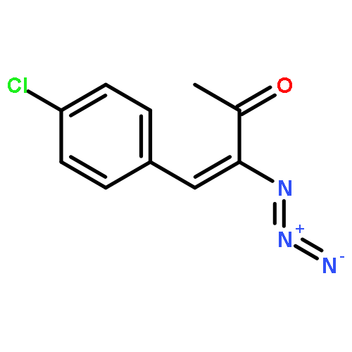 3-BUTEN-2-ONE, 3-AZIDO-4-(4-CHLOROPHENYL)-