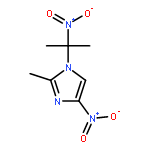 1H-Imidazole, 2-methyl-1-(1-methyl-1-nitroethyl)-4-nitro-