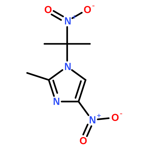 1H-Imidazole, 2-methyl-1-(1-methyl-1-nitroethyl)-4-nitro-