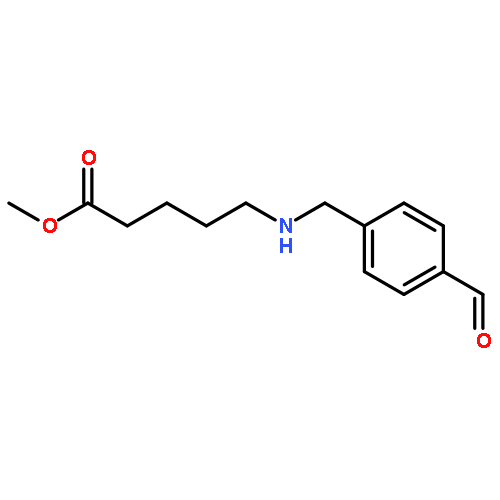 Pentanoic acid, 5-[(4-formylphenyl)methylamino]-, methyl ester