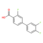 3,3',4'-Trifluoro-[1,1'-biphenyl]-4-carboxylic acid