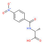 D-Alanine, N-(4-nitrobenzoyl)-