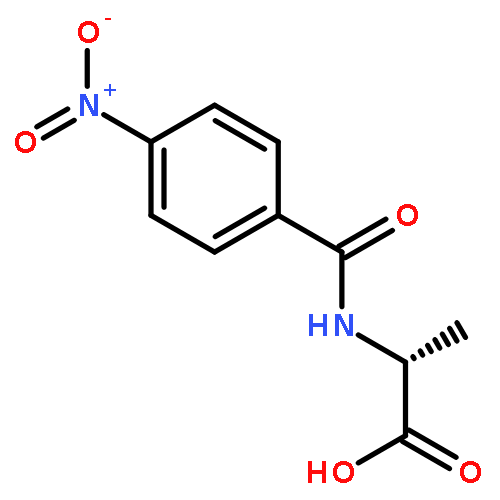 D-Alanine, N-(4-nitrobenzoyl)-