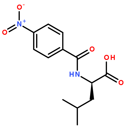 D-Leucine, N-(4-nitrobenzoyl)-