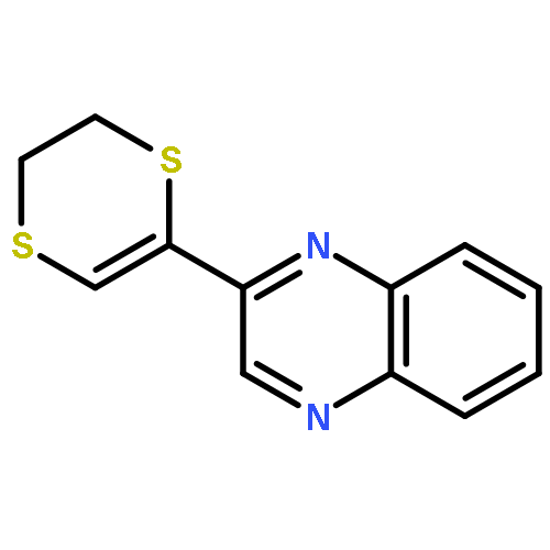 Quinoxaline, 2-(5,6-dihydro-1,4-dithiin-2-yl)-