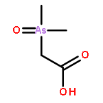 Acetic acid,2-(dimethylarsinyl)-