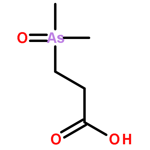 Propanoic acid, 3-(dimethylarsinyl)-