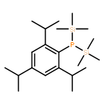 Phosphine, bis(trimethylsilyl)[2,4,6-tris(1-methylethyl)phenyl]-