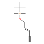 Silane, (1,1-dimethylethyl)dimethyl[(2E)-2-penten-4-ynyloxy]-