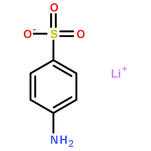 Benzenesulfonic acid,4-amino-, lithium salt (1:1)