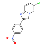 Imidazo[1,2-a]pyridine, 6-chloro-2-(4-nitrophenyl)-