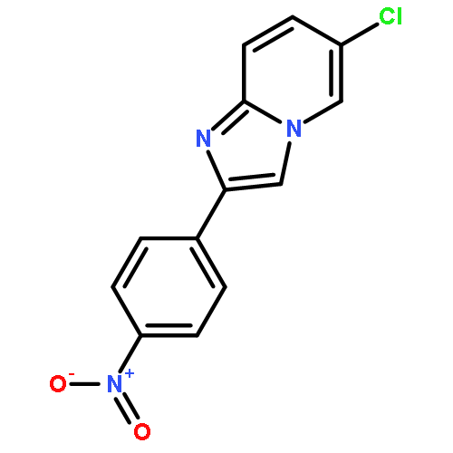 Imidazo[1,2-a]pyridine, 6-chloro-2-(4-nitrophenyl)-