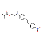 2-Propenoic acid,2-methyl-, 2-[methyl[4-[2-(4-nitrophenyl)ethenyl]phenyl]amino]ethyl ester