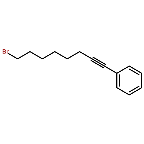 Benzene, (8-bromo-1-octynyl)-